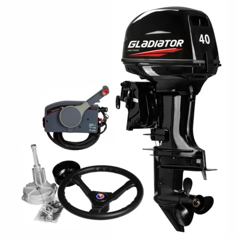 Лодочный мотор GLADIATOR G40FES с дистанционным управлением