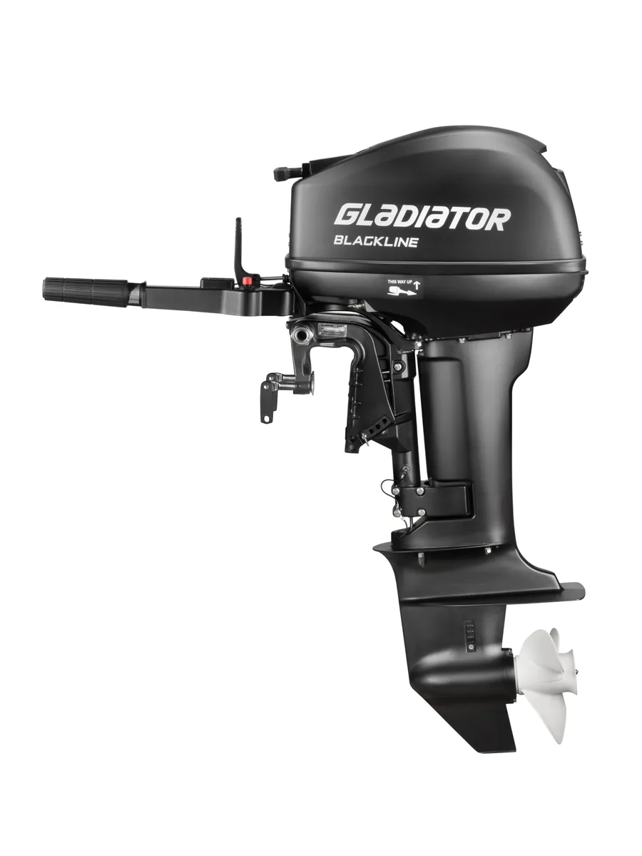Лодочный мотор GLADIATOR G9.9FHS BLACKLINE